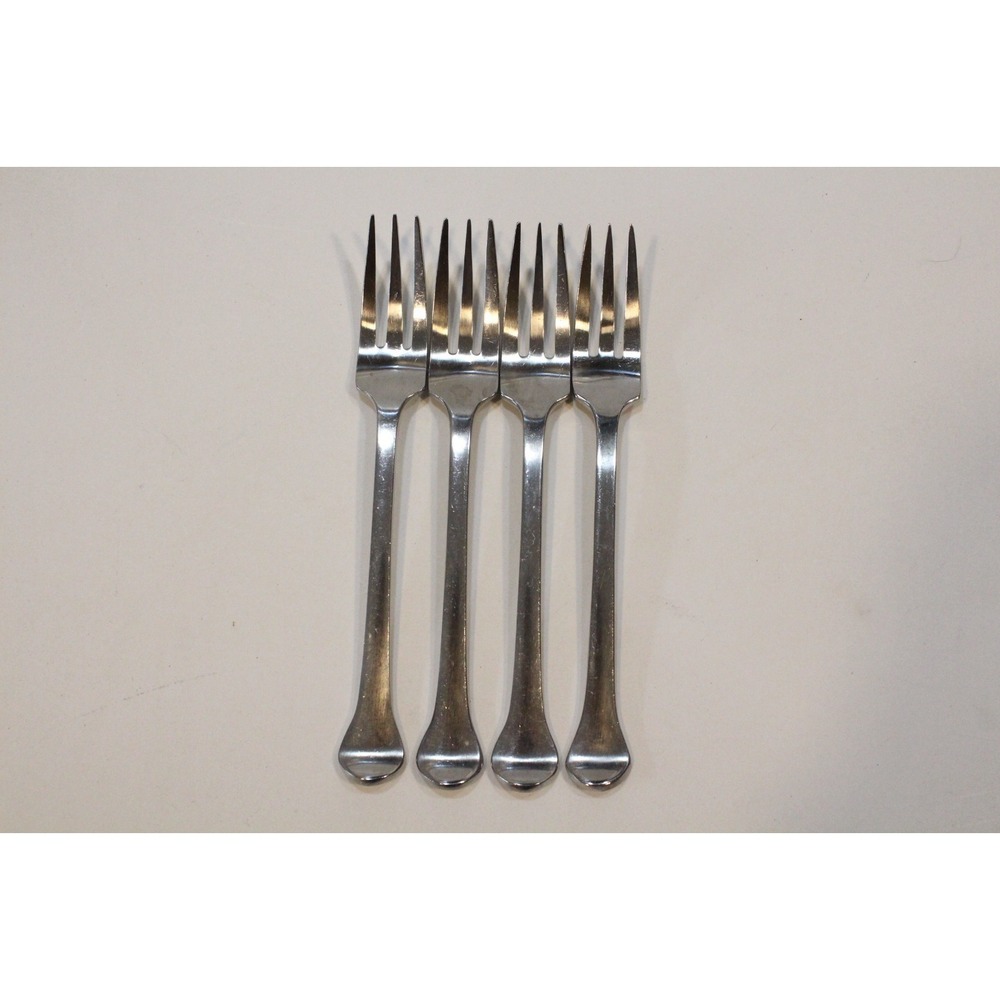 4 Salad‎ Forks Dansk KOBENHAVN Stainless Flatware